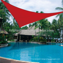 swimming pool cover with triangle shape